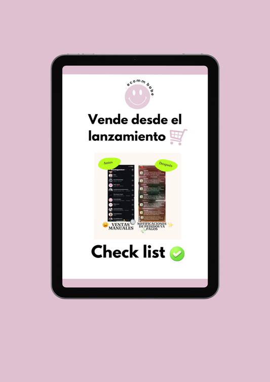 Plantilla checklist